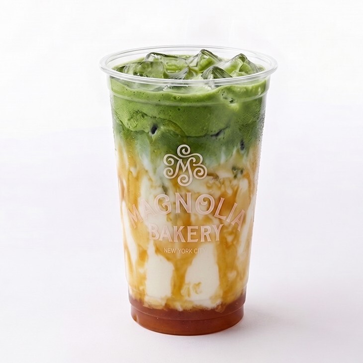 Mango Matcha Iced Latte