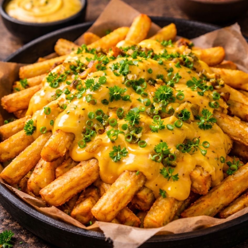 Cheddarlı Patates