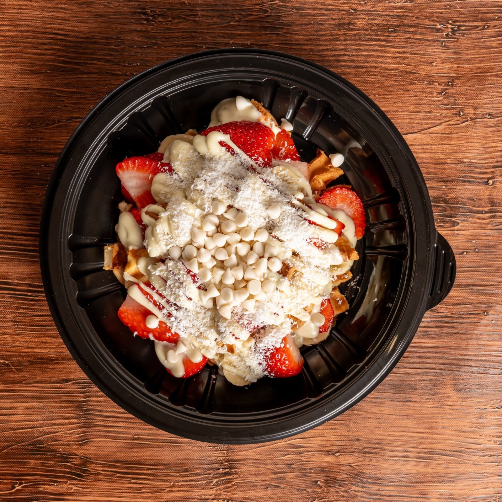 Beyaz Waffle Bowl