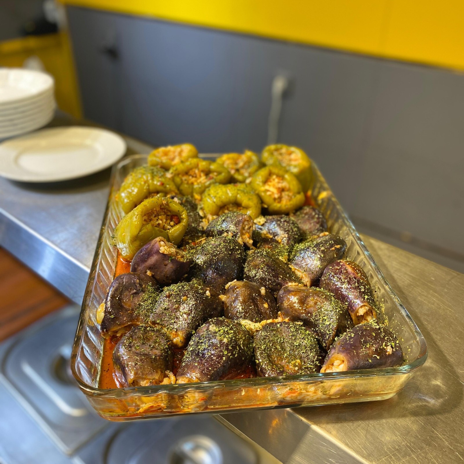 Zeytinyağlı Karışık Dolma