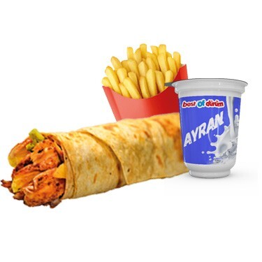 Zurna Tavuk Dürüm Menü