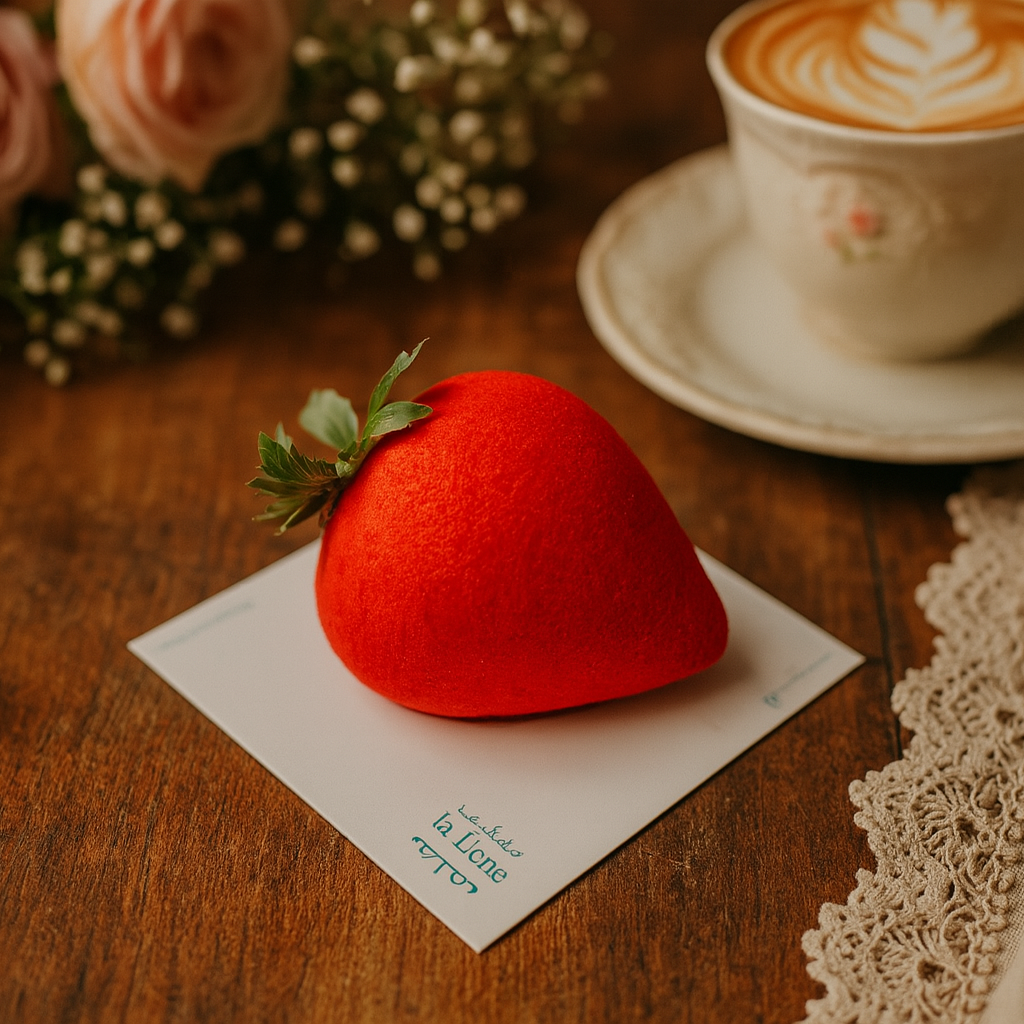 A La'Lune Strawberry Pasta (Çilek Götünümlü Pasta)