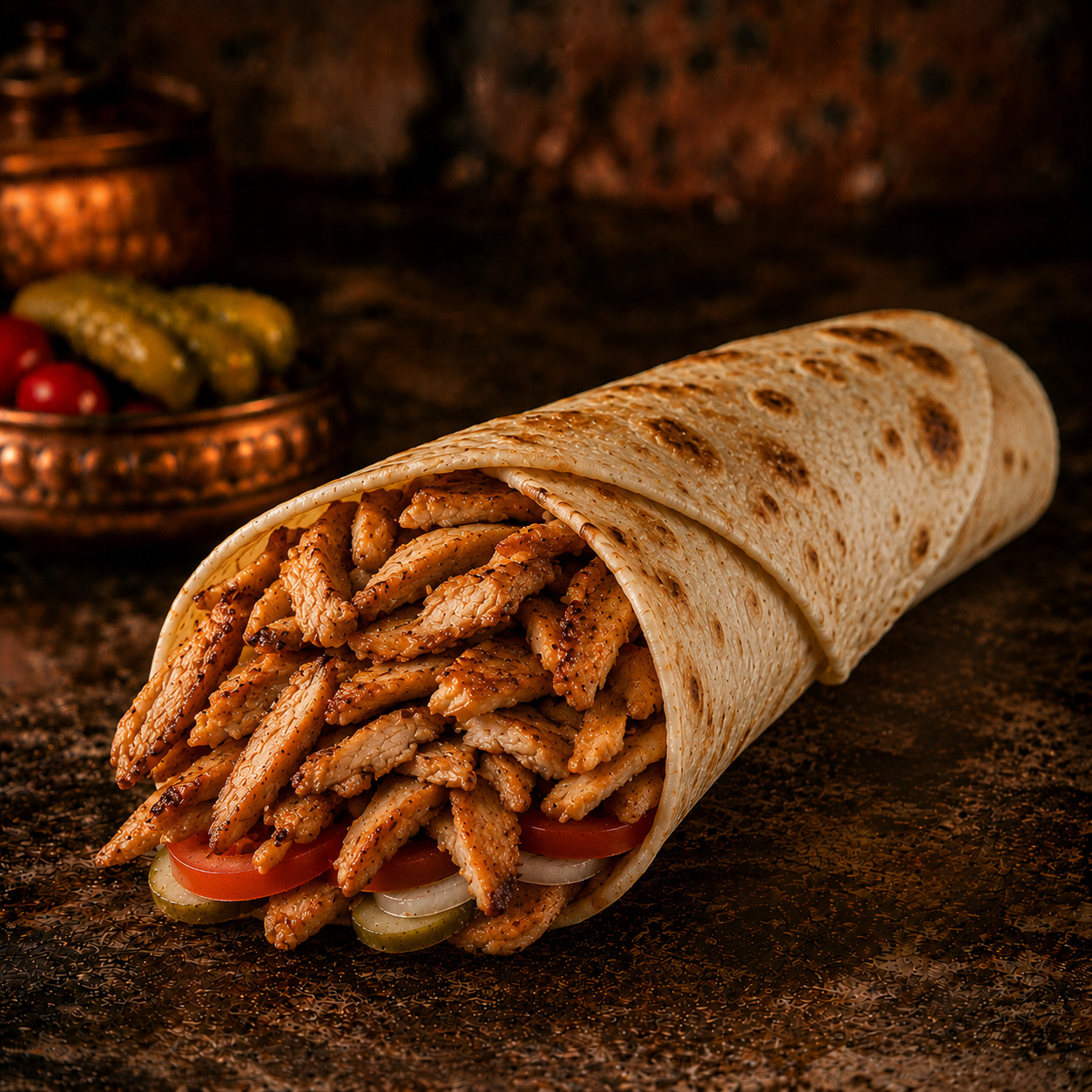 Tavuk Döner Sandviç (Double)