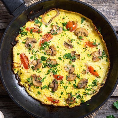 Sebzeli Omlet