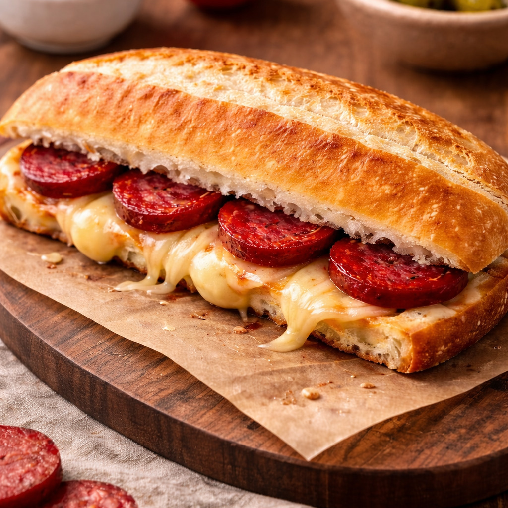 Kaşarlı & Sucuklu Tost