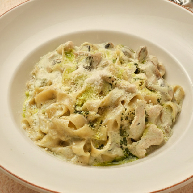 Tavuklu Fettuccine Alfredo