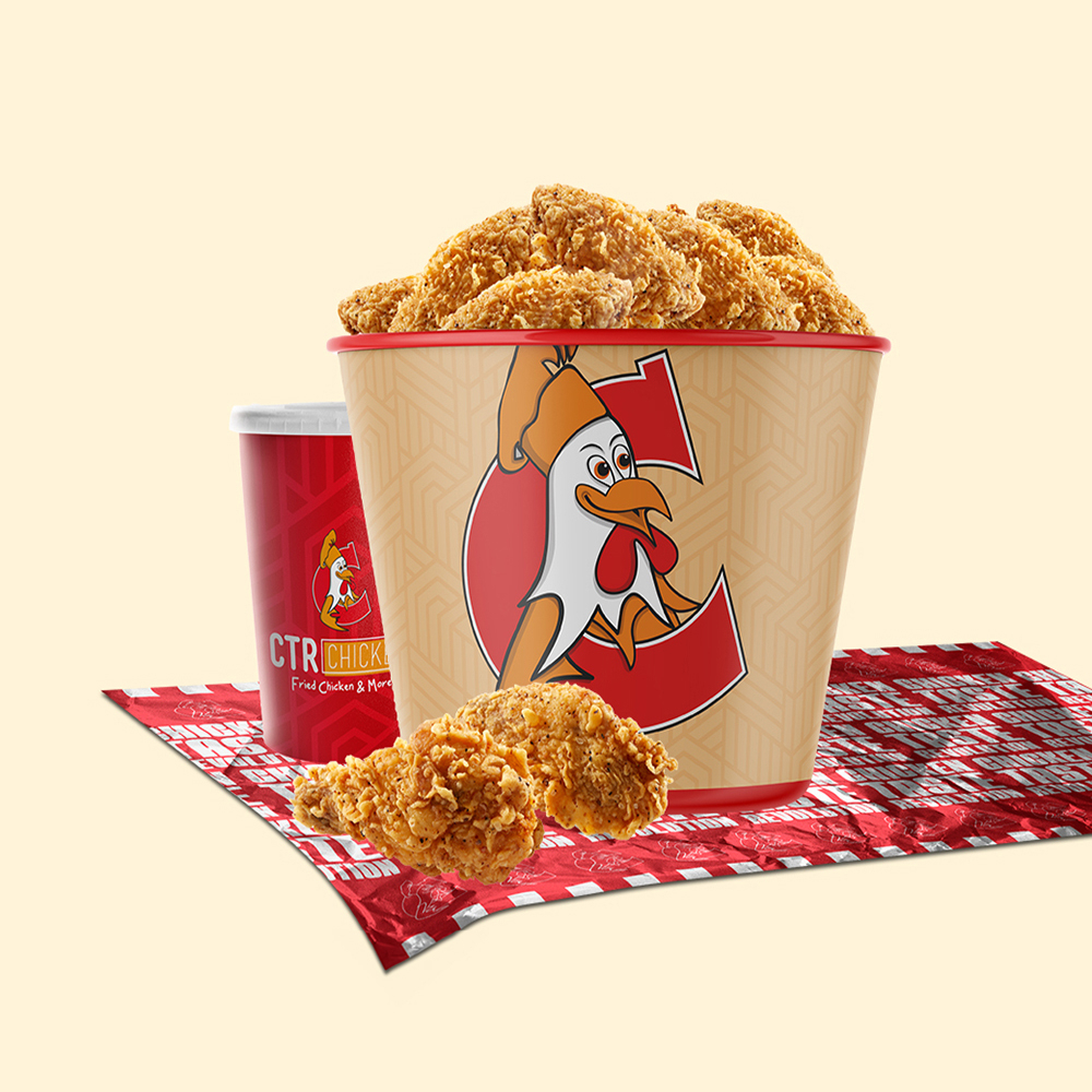 Hot Wings Bucket Large