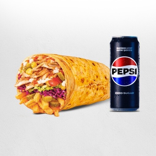 Pepsi May Burrito Klasik Menü