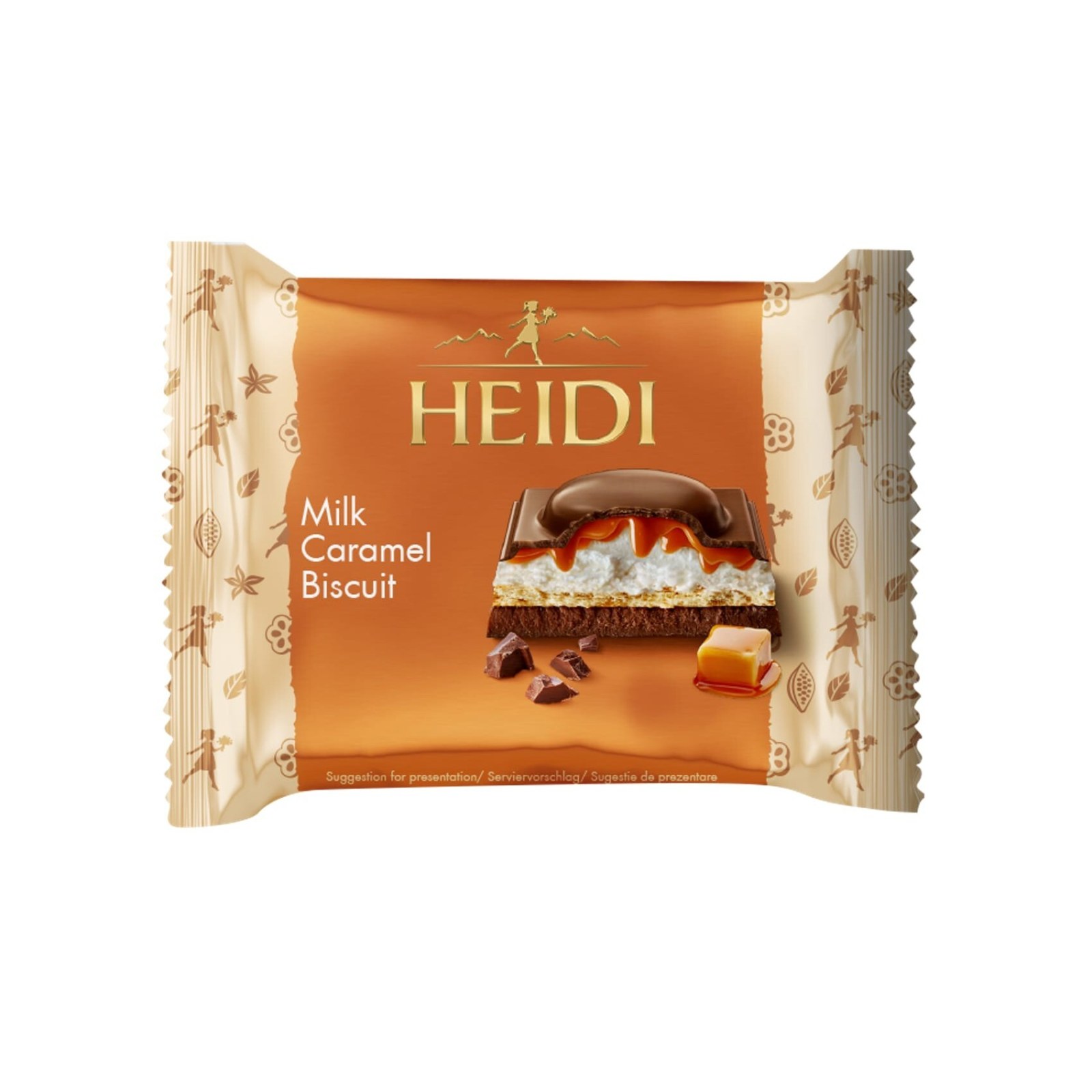 Karamelli Bisküvi Dolgulu Çikolata (55 Gr)
