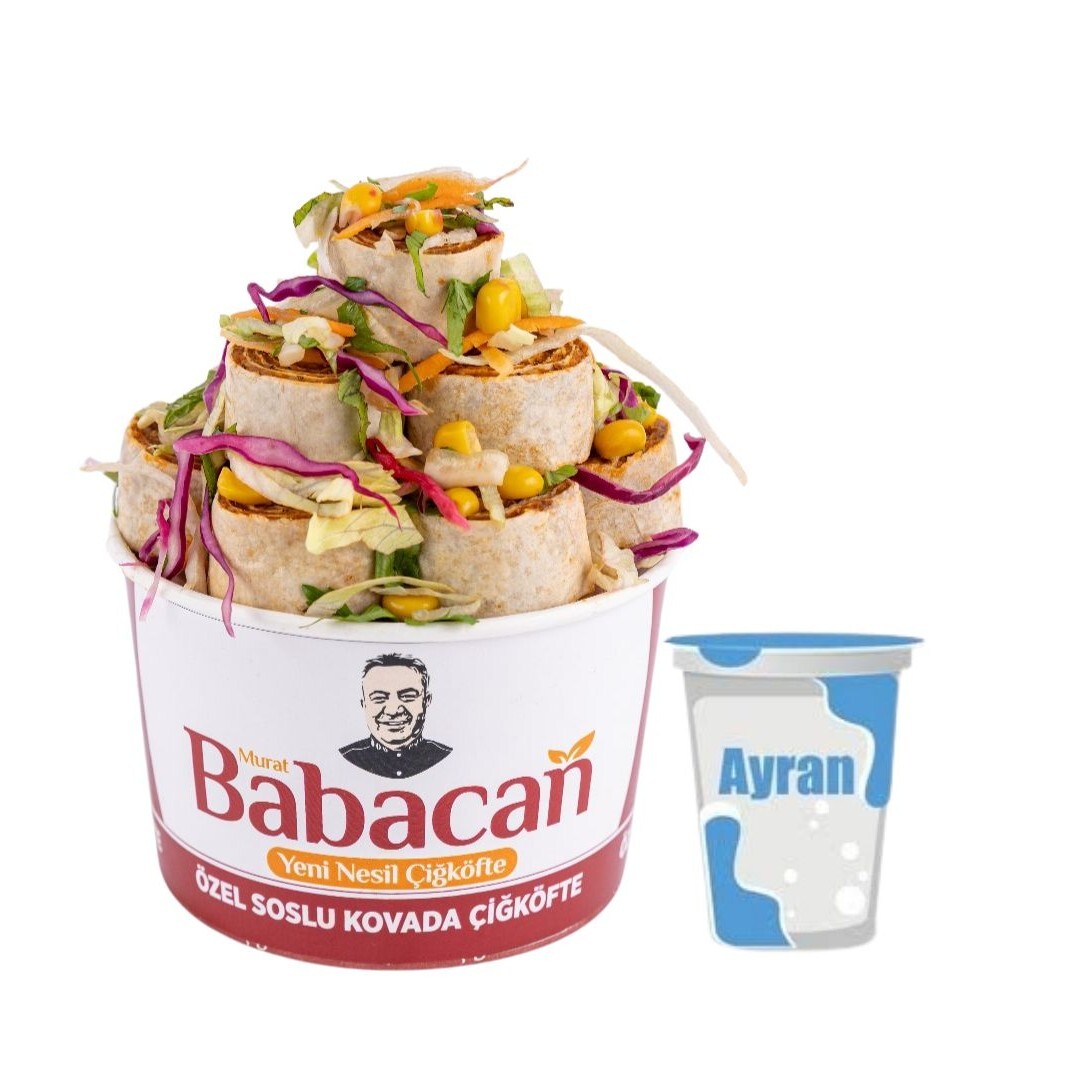 Babacan Kova & Ayran Menü