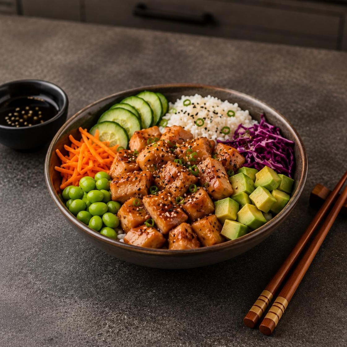 Tavuk Poke Bowl