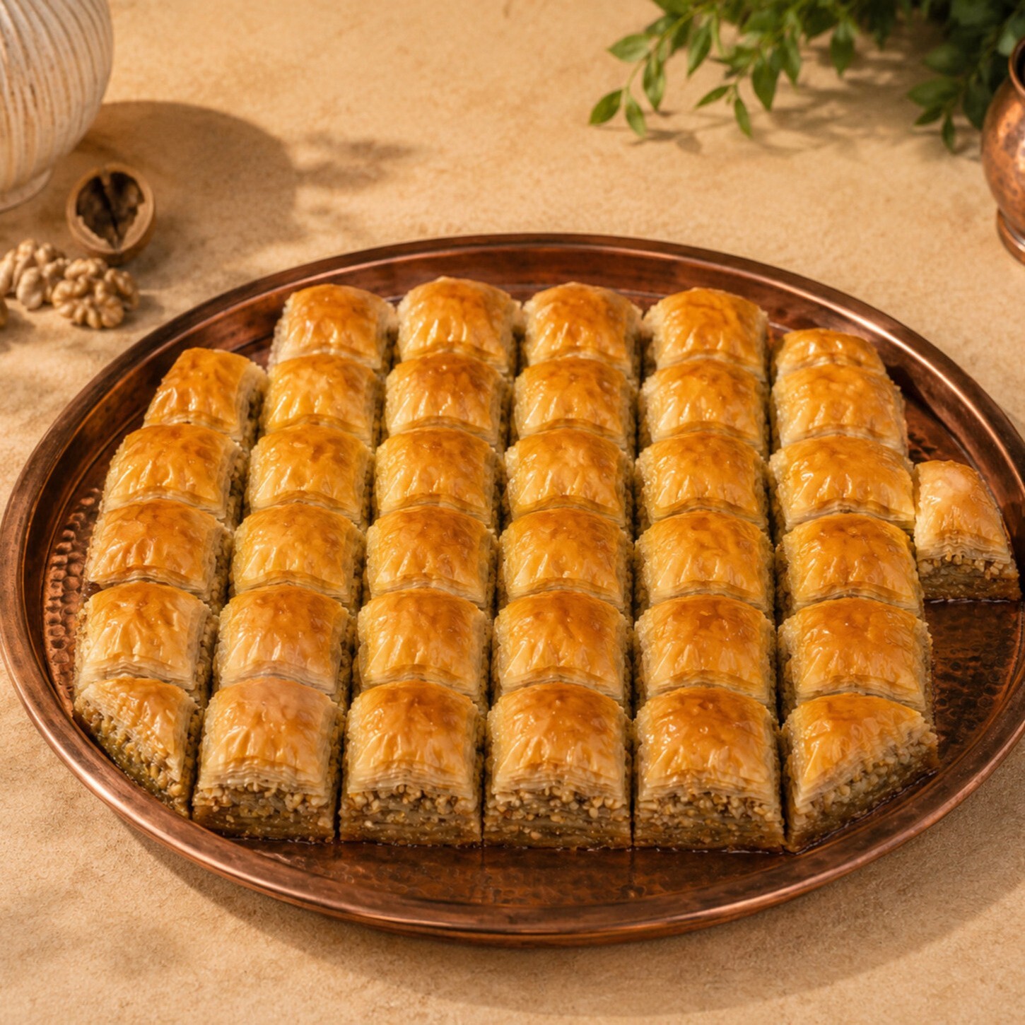 Bülent Börekçilik Geleneksel Cevizli Baklava (Tepsi 2150 Gr.)