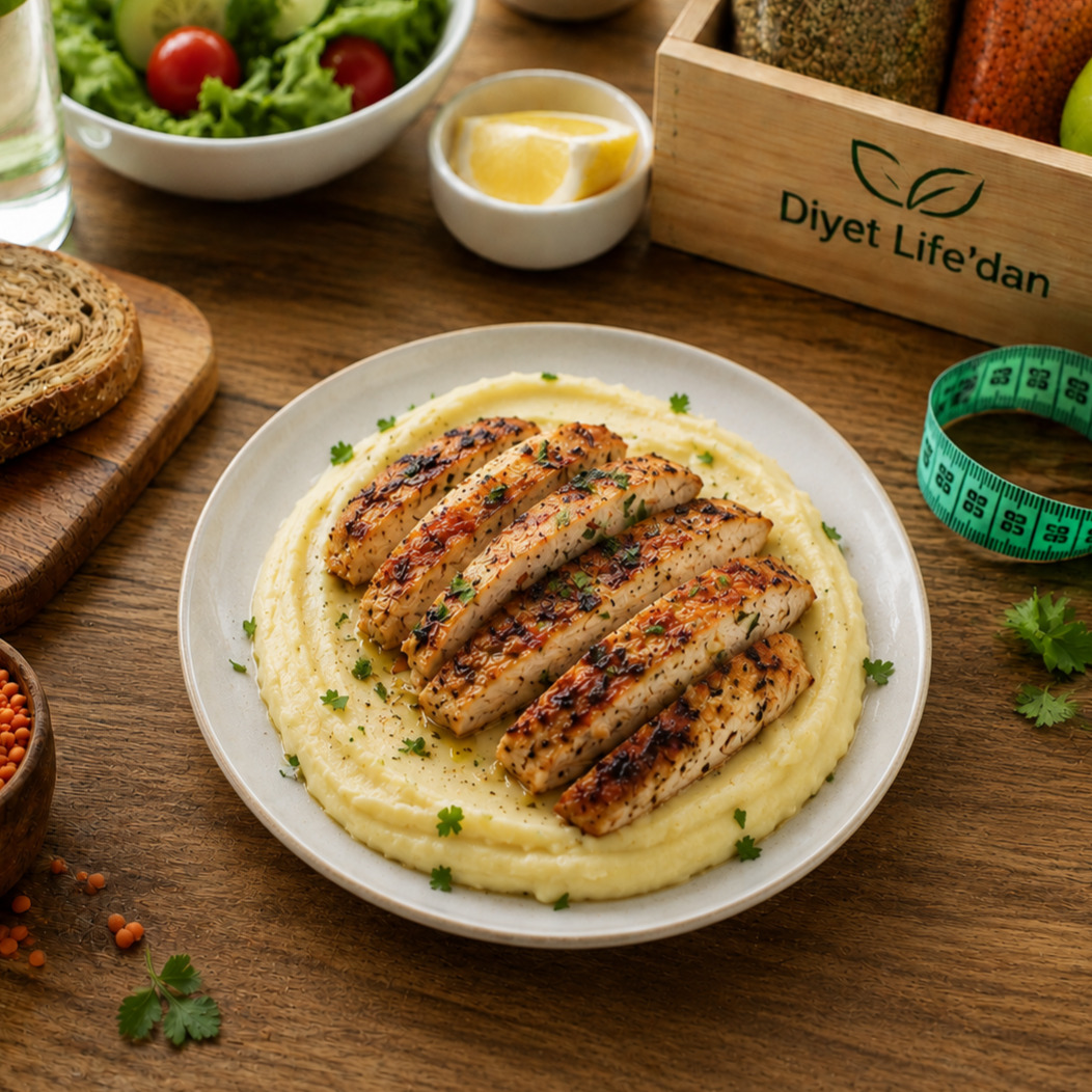 Diyet Life'dan Izgara Tavuk (Püreli)