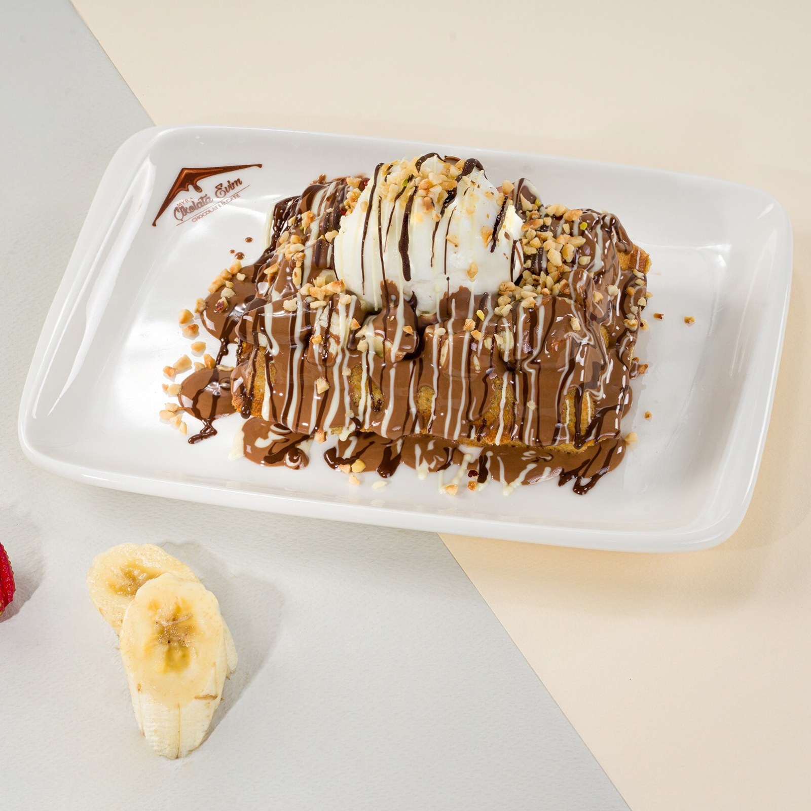 Waffle Dondurma (Küçük Boy)