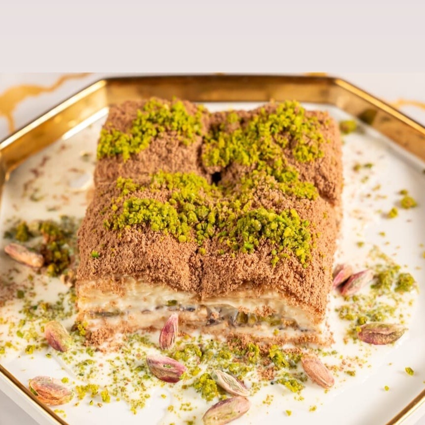 S. Baklava Sütlü Çikolatalı Fıstıklı (500 Gr )