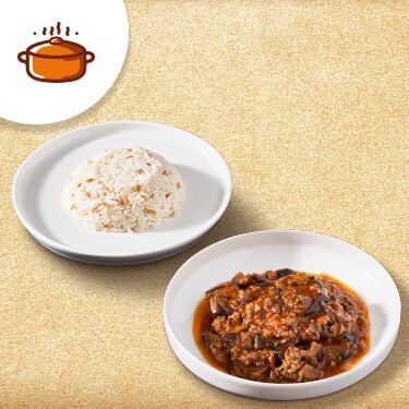 Patlıcan Musakka & Pirinç Pilavı