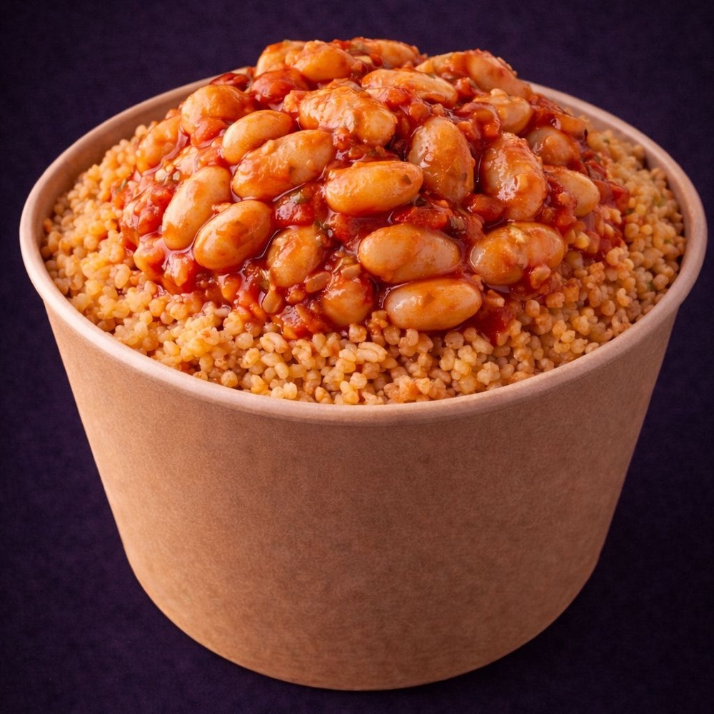 Bulgur Üstü Kuru Fasülye