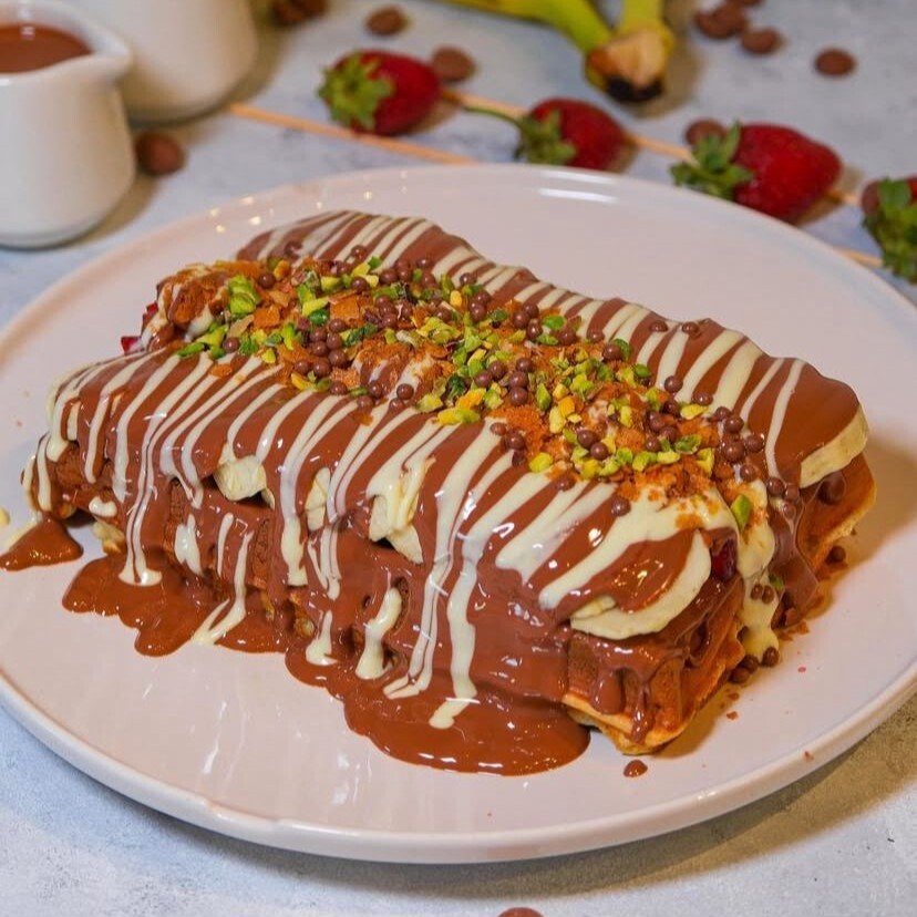 Meyve Şöleni Waffle