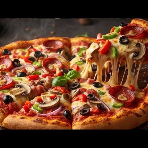Premium Bol Malzemeli Pizza(Büyük Boy)