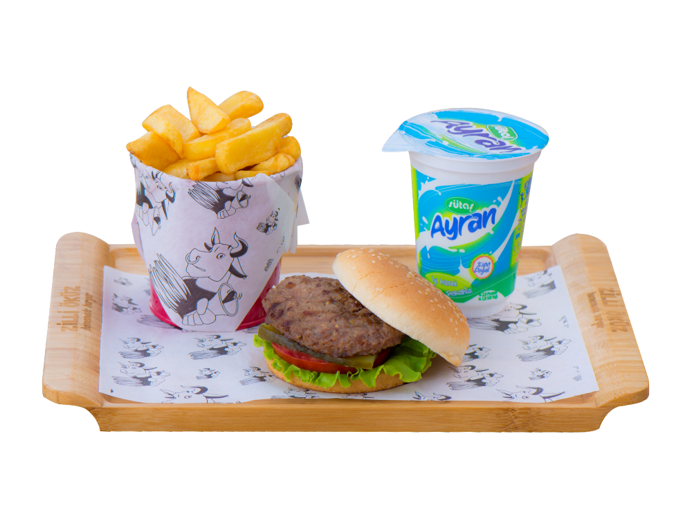 Köfte Burger Menü (Çocuk)