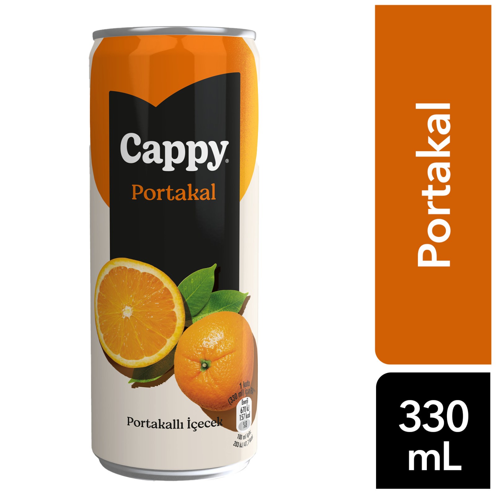 Cappy Portakallı İçecek Kutu 330 ML