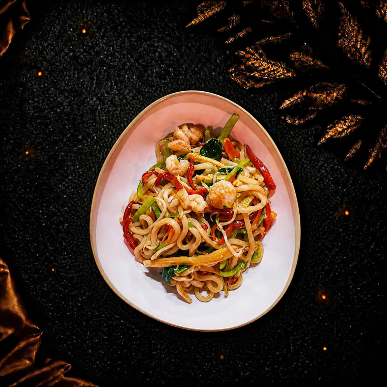Karidesli Udon
