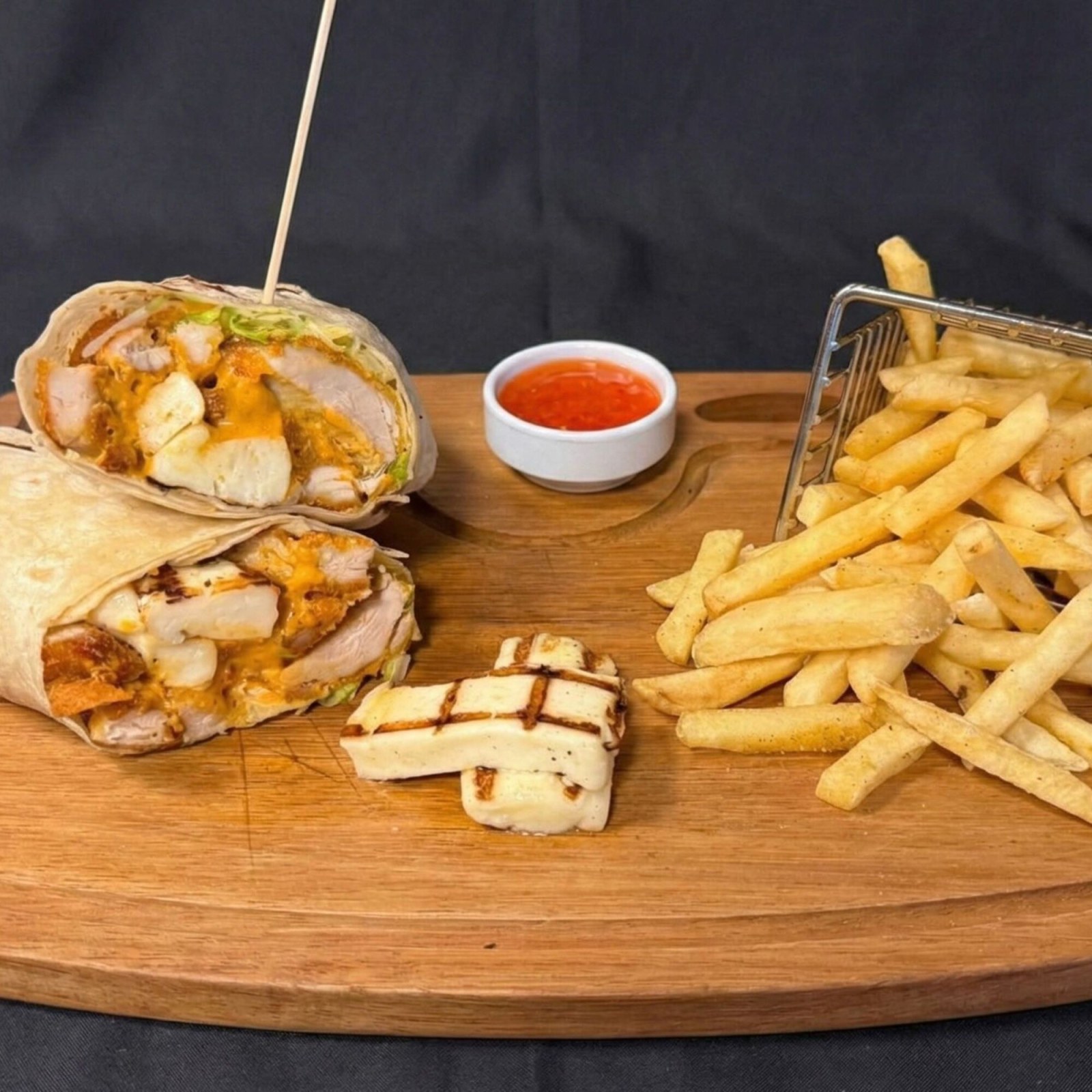 Peri Peri Soslu Hellim Wrap