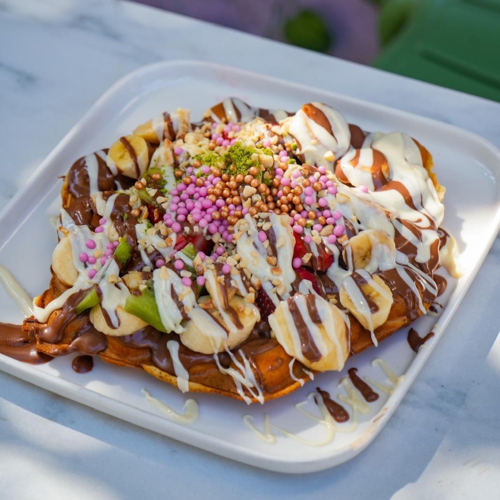 Açık Bubble Waffle