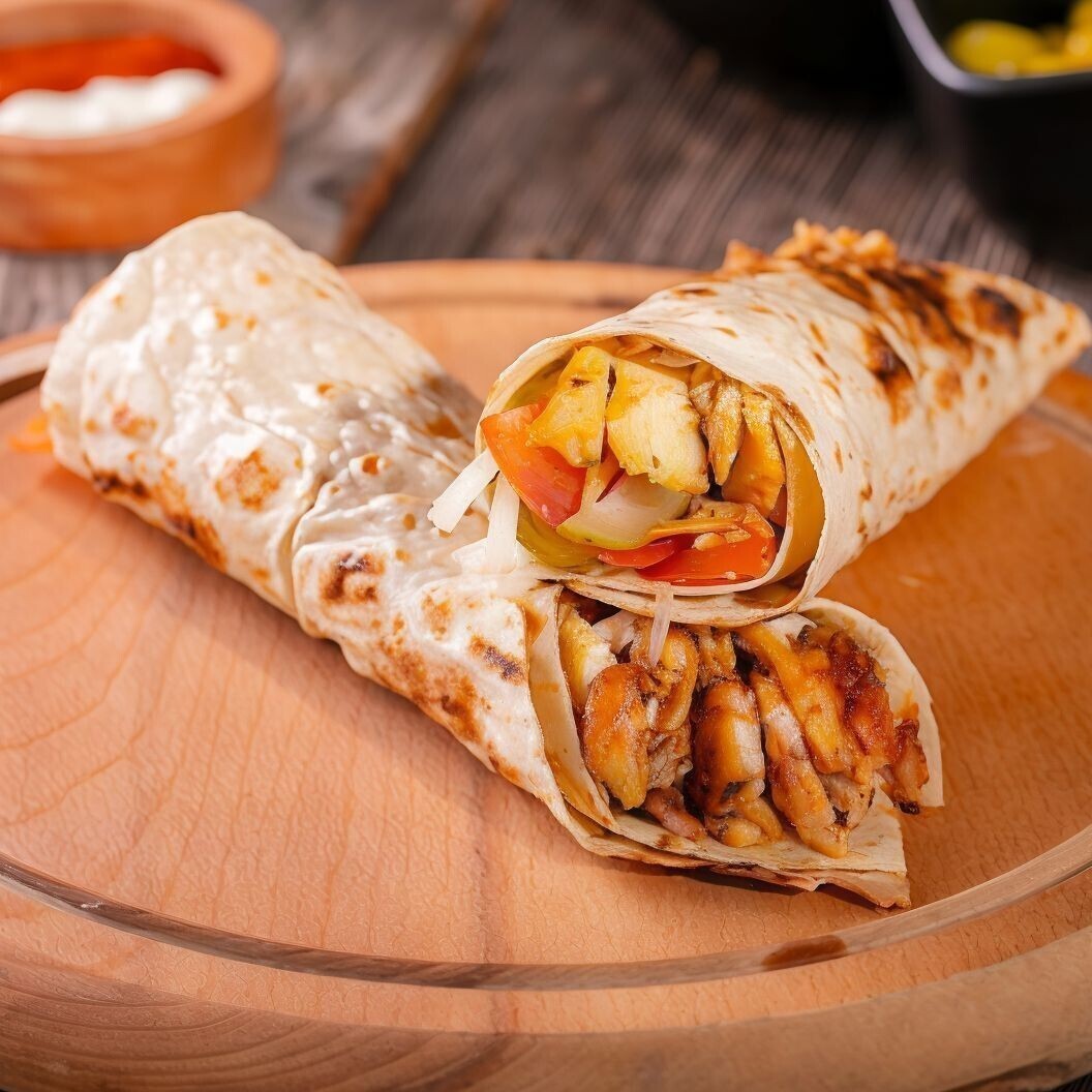 Zurna Cheddarlı + Ayran + Patates Kızartması