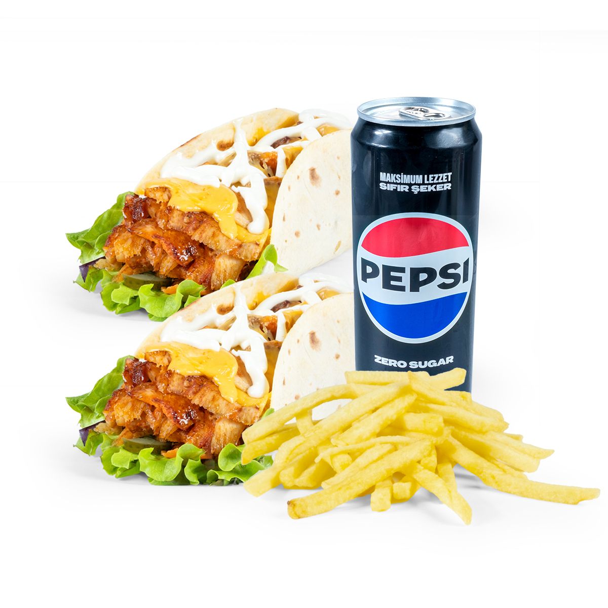 Duble Tavuk Tafo Menü (70gr.)