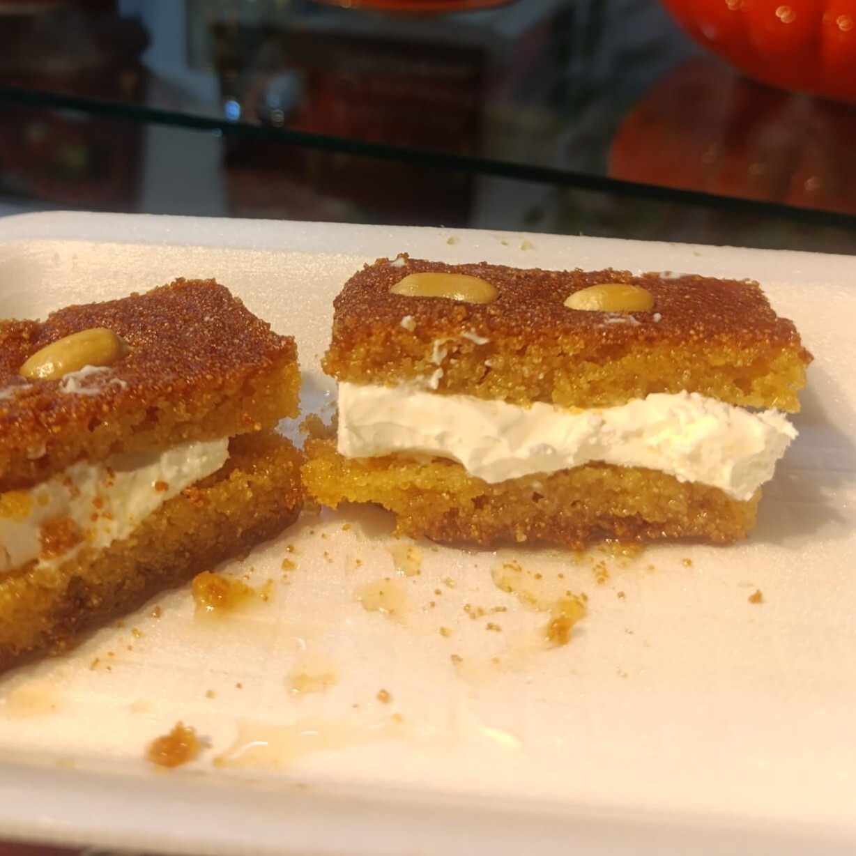 Tarihi Kaymaklı Şambali Tatlısı (200 gr.)