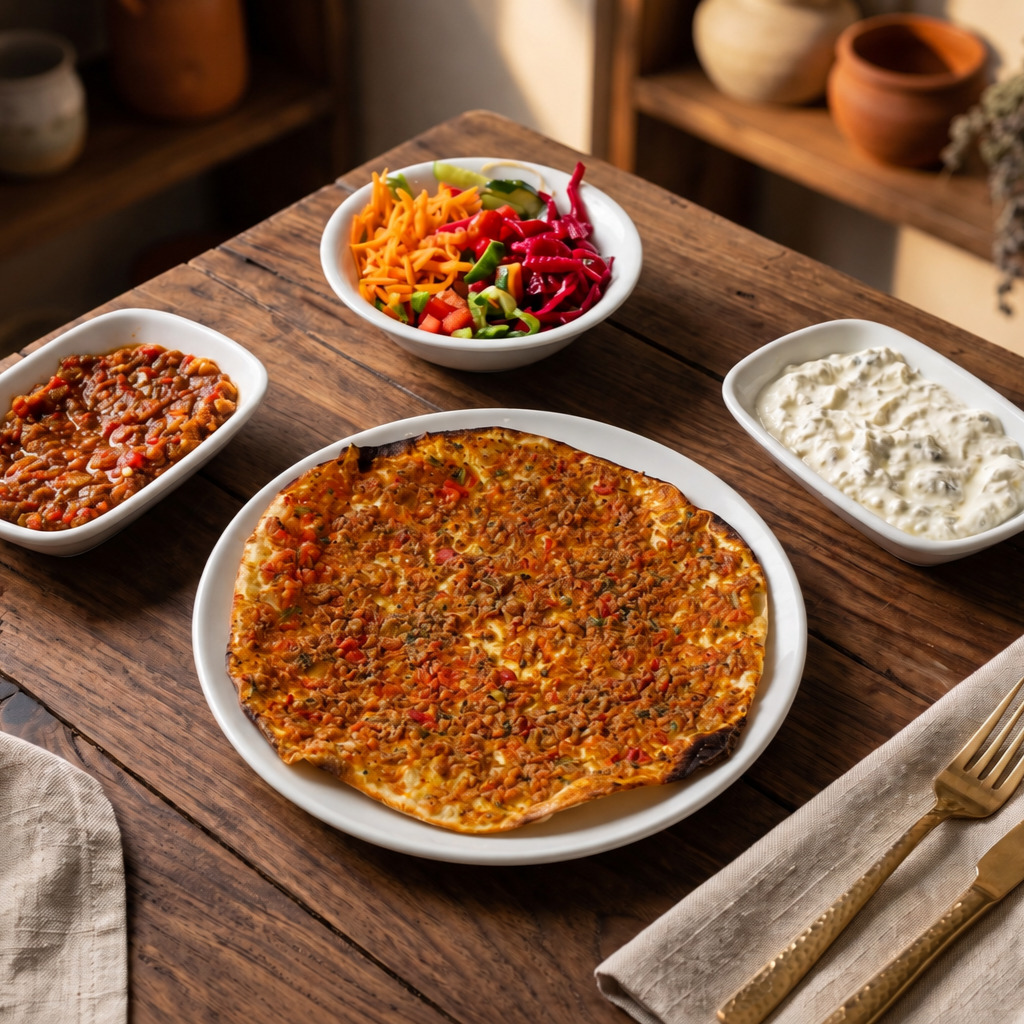 Urfa Usulü Ceviz Lahmacun