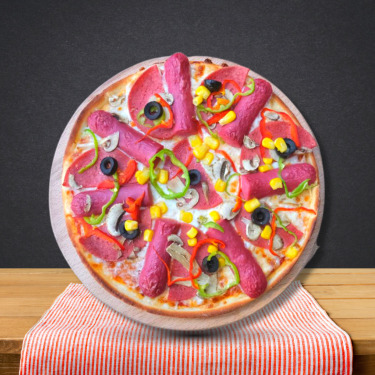 Salam Sosisli Pizza (Büyük Boy)