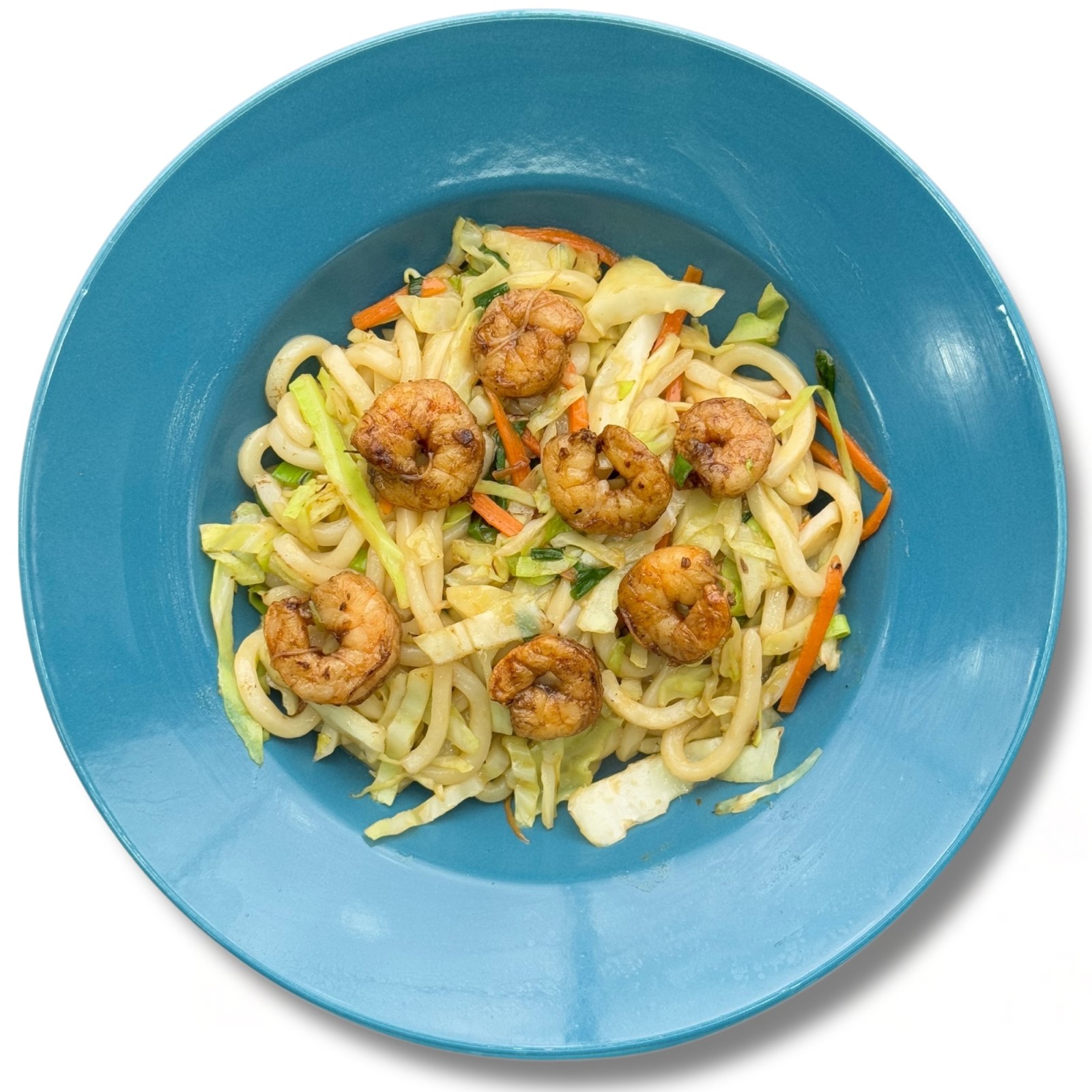 Karidesli Udon Stir Fry