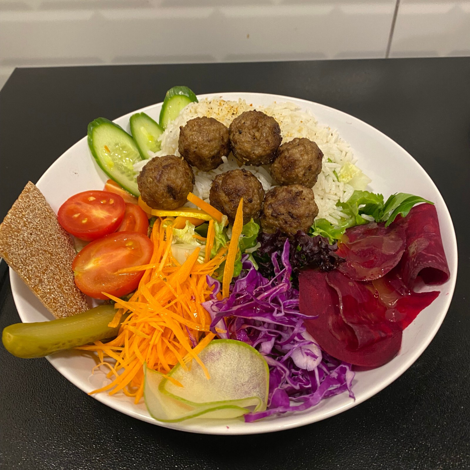 İsveç Köfte Bowl (9 Adet)