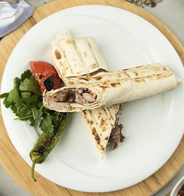 Erzurum Usulü Cağ Kebabı Dürüm Menü