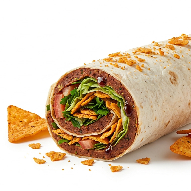 Doritoslu Double Çiğ Köfte Dürüm (125 gr)