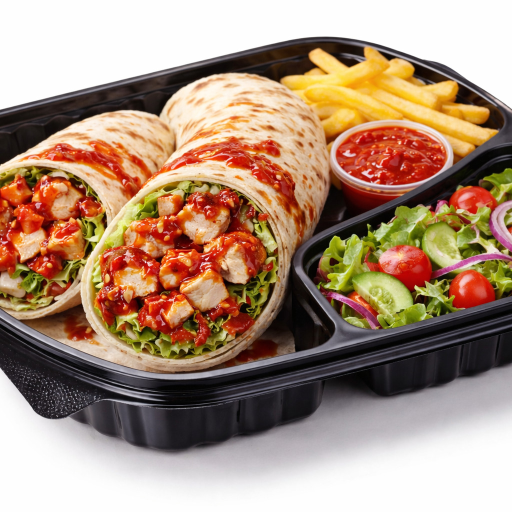 Yangyaw Chicken Wrap (Acılı)