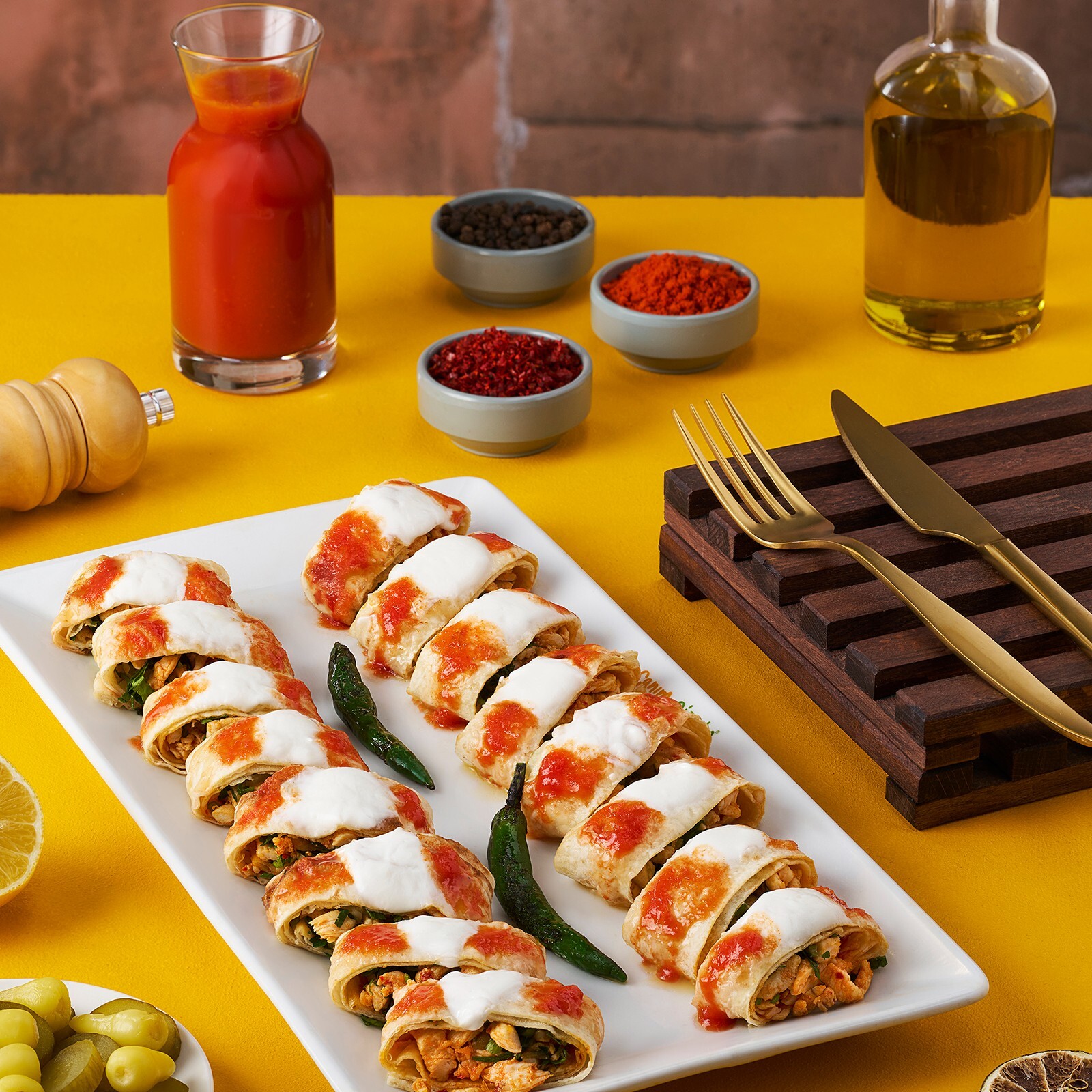 Large Yoğurtlu Tavuk Tantuni