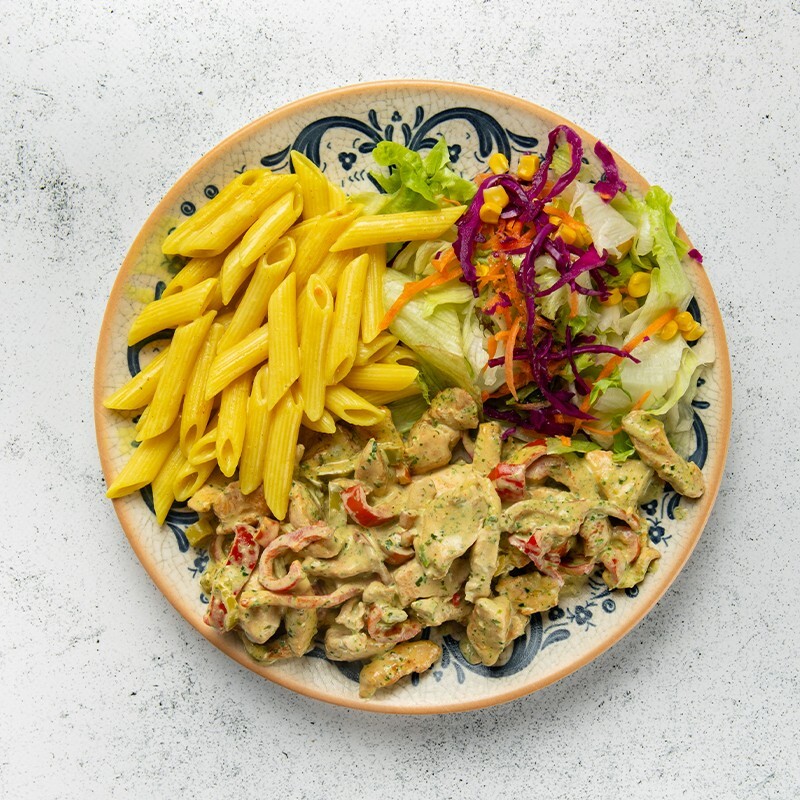 Fesleğen Soslu Tavuk (953,8675 KCal)