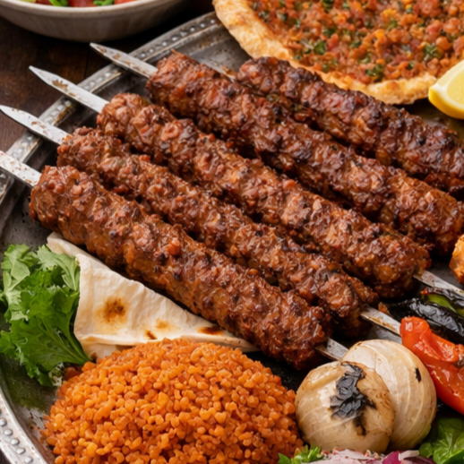 4 Şiş Adana 4 Lahmacun