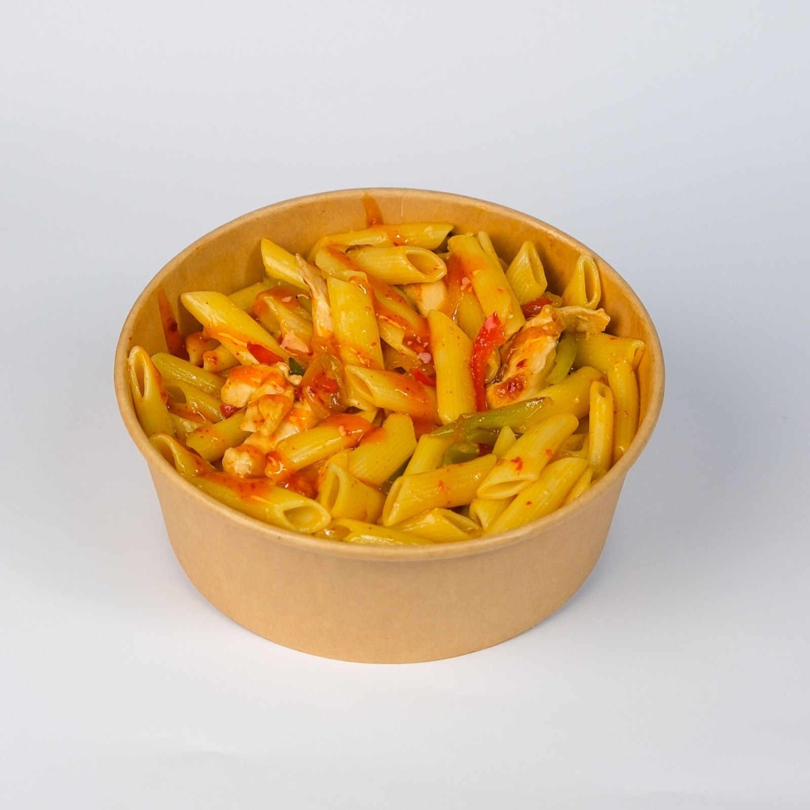 Sweet Chili Soslu Tavuklu Makarna