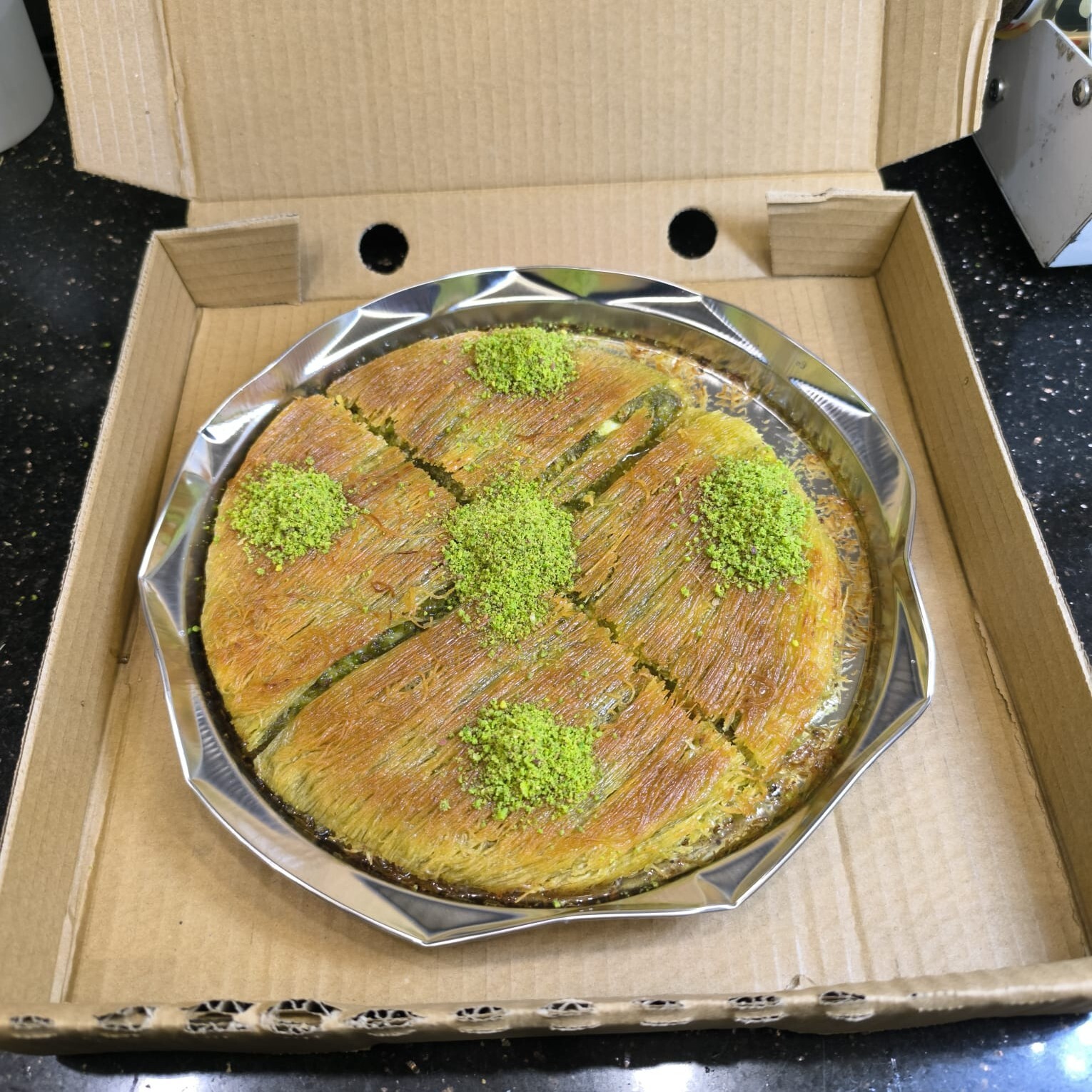 Peynirli Fıstıklı Hasır Künefe (Orta Boy )