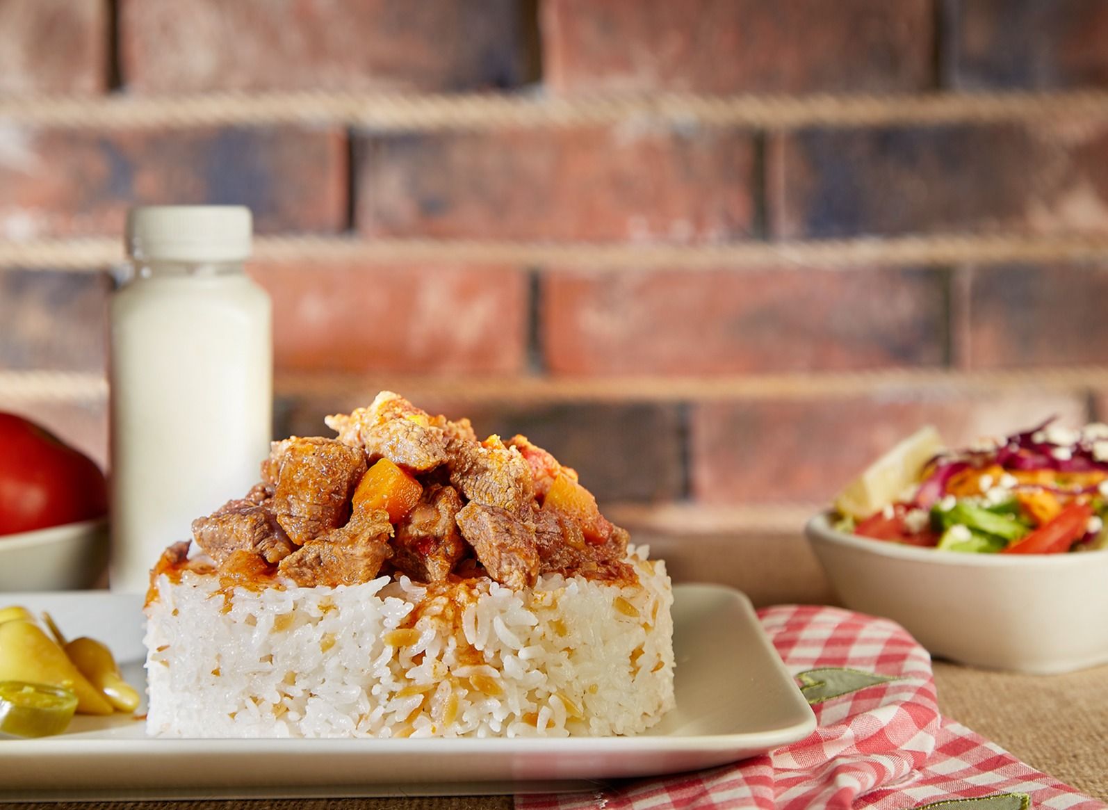 Pilav Üstü Patlıcan Güveç (1.5 Porsiyon)