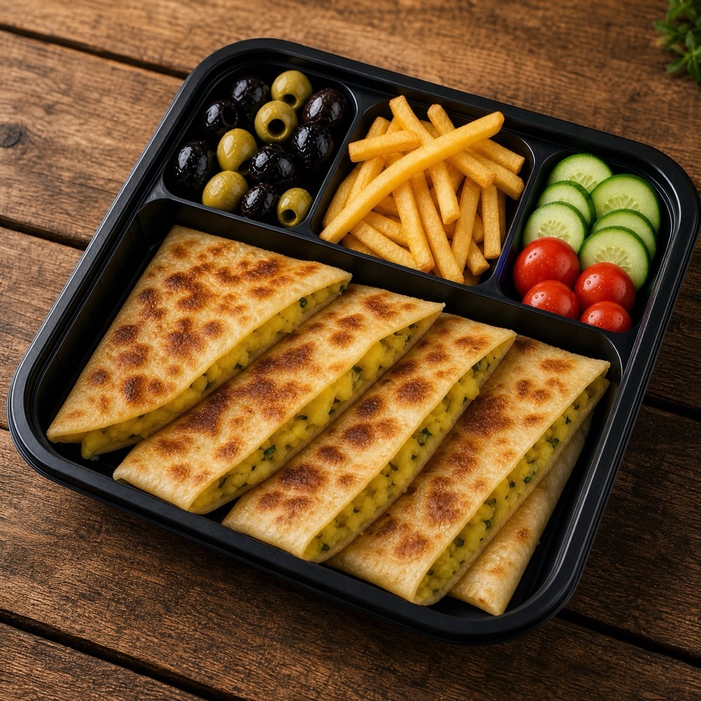 Patatesli Gözleme Menü