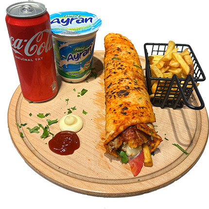 120 Gram Hatay Soslu Dürüm Döner