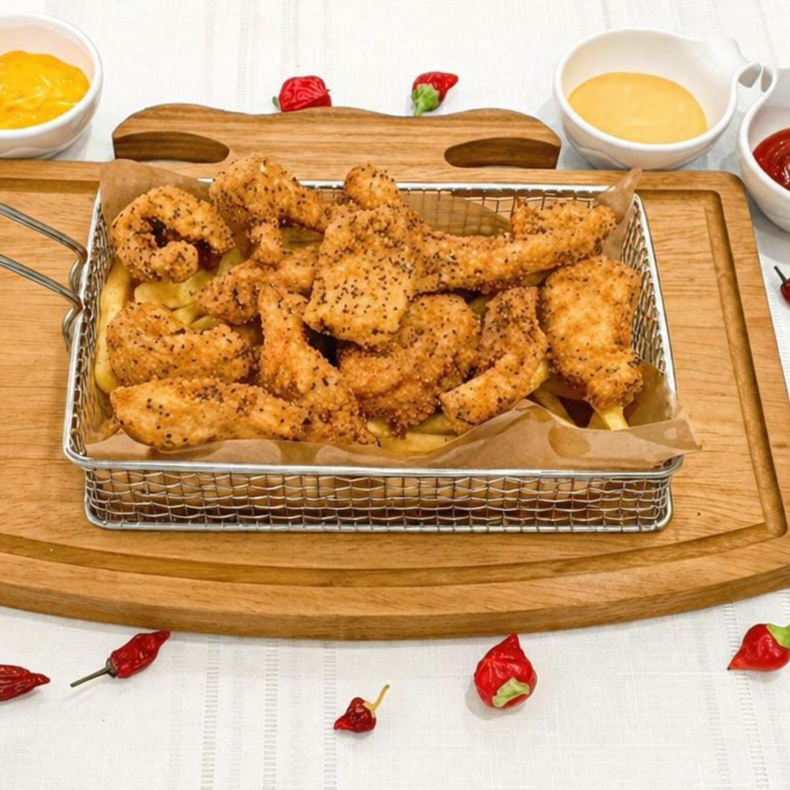 Chia Tohumlu Chicken Shots (12 Adet)