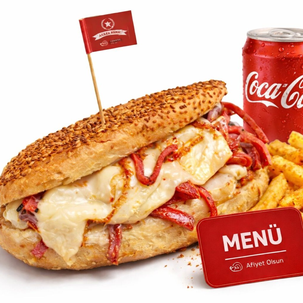 Kumru Sandviç + 330 Ml. Coca Cola