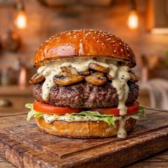 Truffle Mushroom Beef