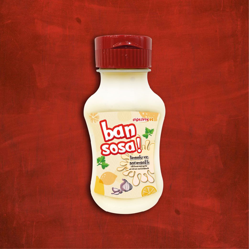 Ban Sosa Limonlu & Sarımsaklı (330 gr.)